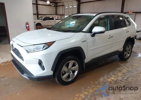 2020 Toyota Rav4 Hybrid Limited z USA, uszkodzony, nr VIN 2T3DWRFV4LW068390